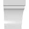Ekena Millwork 5 1/2-in. W x 8-in. D x 8-in. H Merced Architectural Grade PVC Knee Brace BRCP055X08X08MRC - alternate 6
